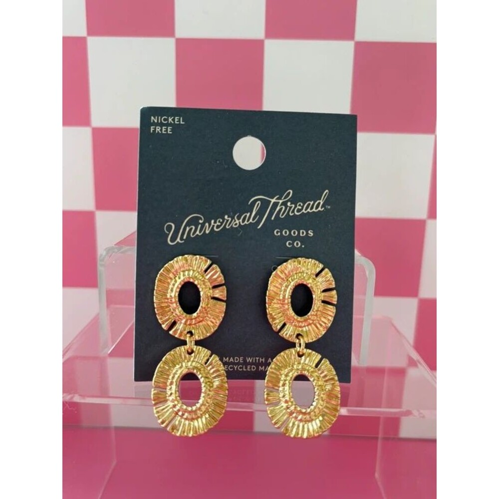 Oval Dangle Earrings